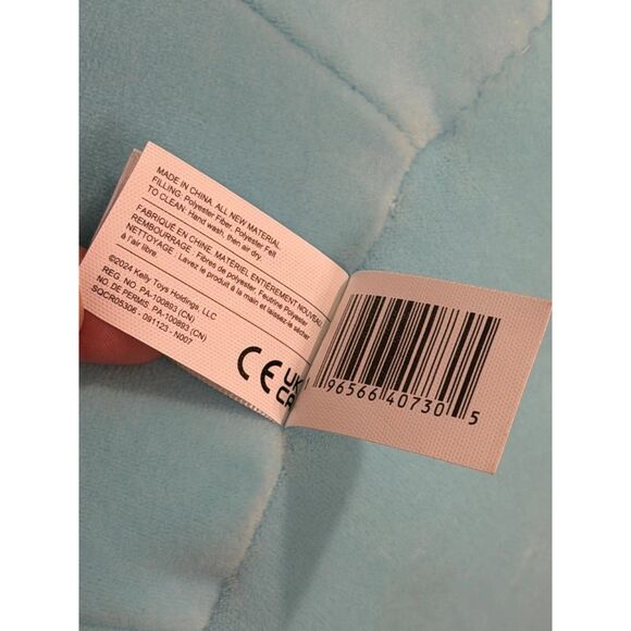 Original Squishmallow Natnat Blue Alien Plush Toy With Yellow Floral Crown 11" - Picture 8 of 10